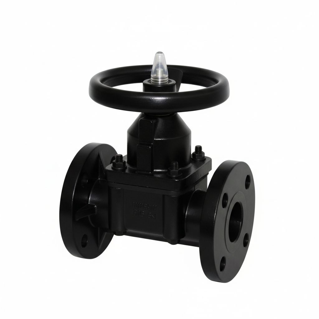 Diaphragm Valve Flange End